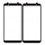 Replacement Front Glass For Samsung Galaxy J8 2018 Black By - Maxbhi Com