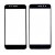 Replacement Front Glass For Intex Aqua S7 Black By - Maxbhi Com