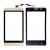 Touch Screen Digitizer For Celkon Diamond Pop White By - Maxbhi Com