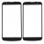 Replacement Front Glass For Lg K10 2018 Black By - Maxbhi Com