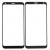Replacement Front Glass For Lg Q6 Black By - Maxbhi Com