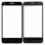 Replacement Front Glass For Alcatel Pixi 3 4 5 Black By - Maxbhi Com