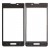 Replacement Front Glass For Lg Optimus L7 Ii P710 Black By - Maxbhi Com