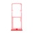 Sim Card Holder Tray For Oppo F7 Red - Maxbhi Com