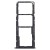Sim Card Holder Tray For Huawei Y7 Pro 2018 Black - Maxbhi Com