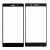 Replacement Front Glass For Huawei Ascend P8max Black By - Maxbhi Com