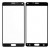 Replacement Front Glass For Samsung Galaxy Note 4 Usa Black By - Maxbhi Com