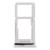 Sim Card Holder Tray For Oppo R15 White - Maxbhi Com