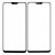 Replacement Front Glass For Vivo V9 Black By - Maxbhi Com