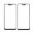 Replacement Front Glass For Vivo X21 Black By - Maxbhi Com