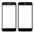 Replacement Front Glass For Lg Zone 4 Black By - Maxbhi Com