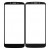 Replacement Front Glass For Motorola Moto E5 Black By - Maxbhi Com