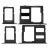 Sim Card Holder Tray For Samsung Galaxy A6 2018 Sma600n Black - Maxbhi Com
