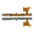 Volume Button Flex Cable For Samsung Galaxy A7 2018 By - Maxbhi Com