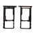 Sim Card Holder Tray For Bq Aquaris X2 Black - Maxbhi Com