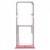 Sim Card Holder Tray For Oppo A3 Red - Maxbhi Com