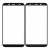 Replacement Front Glass For Samsung Galaxy A6 Plus 2018 Black By - Maxbhi Com
