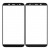 Replacement Front Glass For Samsung Galaxy A6 Plus 2018 Black By - Maxbhi Com