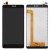 Lcd With Touch Screen For Elephone C1 Max Black By - Maxbhi Com