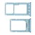Sim Card Holder Tray For Xiaomi Redmi 6 Blue - Maxbhi Com