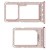Sim Card Holder Tray For Xiaomi Redmi 6a Rose Gold - Maxbhi Com