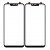 Replacement Front Glass For Honor Play Black By - Maxbhi Com