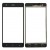 Replacement Front Glass For Verykool S5528 Cosmo Black By - Maxbhi Com