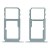 Sim Card Holder Tray For Blackberry Key2 White - Maxbhi Com