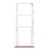 Sim Card Holder Tray For Huawei Y7 2018 White - Maxbhi Com
