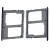 Sim Card Holder Tray For Samsung Galaxy A8 Star A9 Star Black - Maxbhi Com