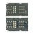 Sim Connector For Lg V35 Thinq By - Maxbhi Com
