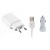 3 In 1 Charging Kit For Energizer Power Max P20 With Wall Charger Car Charger Usb Data Cable - Maxbhi Com