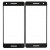 Replacement Front Glass For Nokia 2 1 Black By - Maxbhi Com