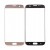 Replacement Front Glass For Samsung Galaxy S7 Edge Pink Gold By - Maxbhi Com