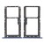 Sim Card Holder Tray For Xiaomi Pocophone F1 Blue - Maxbhi Com