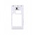 Middle For Samsung I9100 Galaxy S Ii White - Maxbhi Com