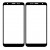 Replacement Front Glass For Yu Ace Black By - Maxbhi Com