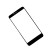 Replacement Front Glass For Zte Zmax Pro Black By - Maxbhi Com