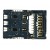 Sim Connector For Lg K10 2018 By - Maxbhi Com