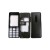 Full Body Housing For Nokia 206 Black - Maxbhi Com