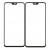 Replacement Front Glass For Huawei Honor 8x Black By - Maxbhi Com