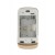 Full Body Housing For Nokia C203 Touch And Type Gold White - Maxbhi Com