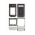 Full Body Housing For Blackberry Porsche Design P9981 Grey - Maxbhi Com
