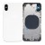 Full Body Housing For Apple Iphone Xs Max Silver - Maxbhi Com