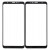Replacement Front Glass For Meizu V8 Black By - Maxbhi Com