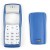 Full Body Housing For Nokia 1110 White Blue - Maxbhi Com
