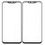 Replacement Front Glass For Meizu X8 Black By - Maxbhi Com