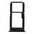 Sim Card Holder Tray For Xiaomi Redmi Note 6 Pro Black - Maxbhi Com
