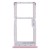 Sim Card Holder Tray For Xiaomi Redmi Note 6 Pro Rose Gold - Maxbhi Com