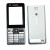 Full Body Housing For Sony Ericsson J105 Naite Greenheart Silver - Maxbhi Com